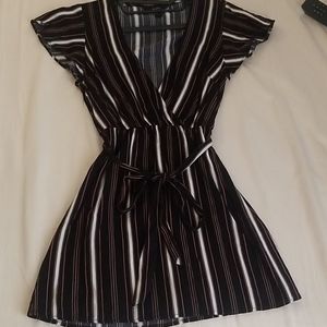 Striped forever 21 dress